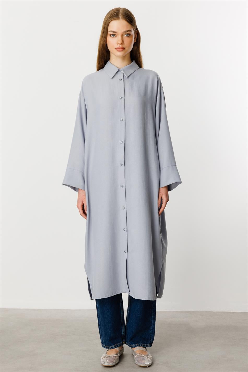 Forall Silk Fabric Comfortable and Lightweight Timeless Sport Jacket - Grey