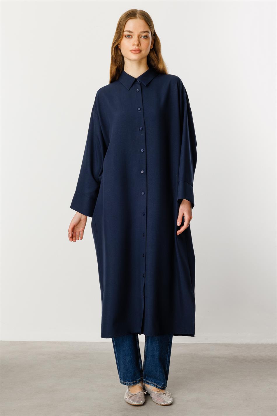 Forall Silk Fabric Comfortable and Lightweight Timeless Sport Coat - Navy