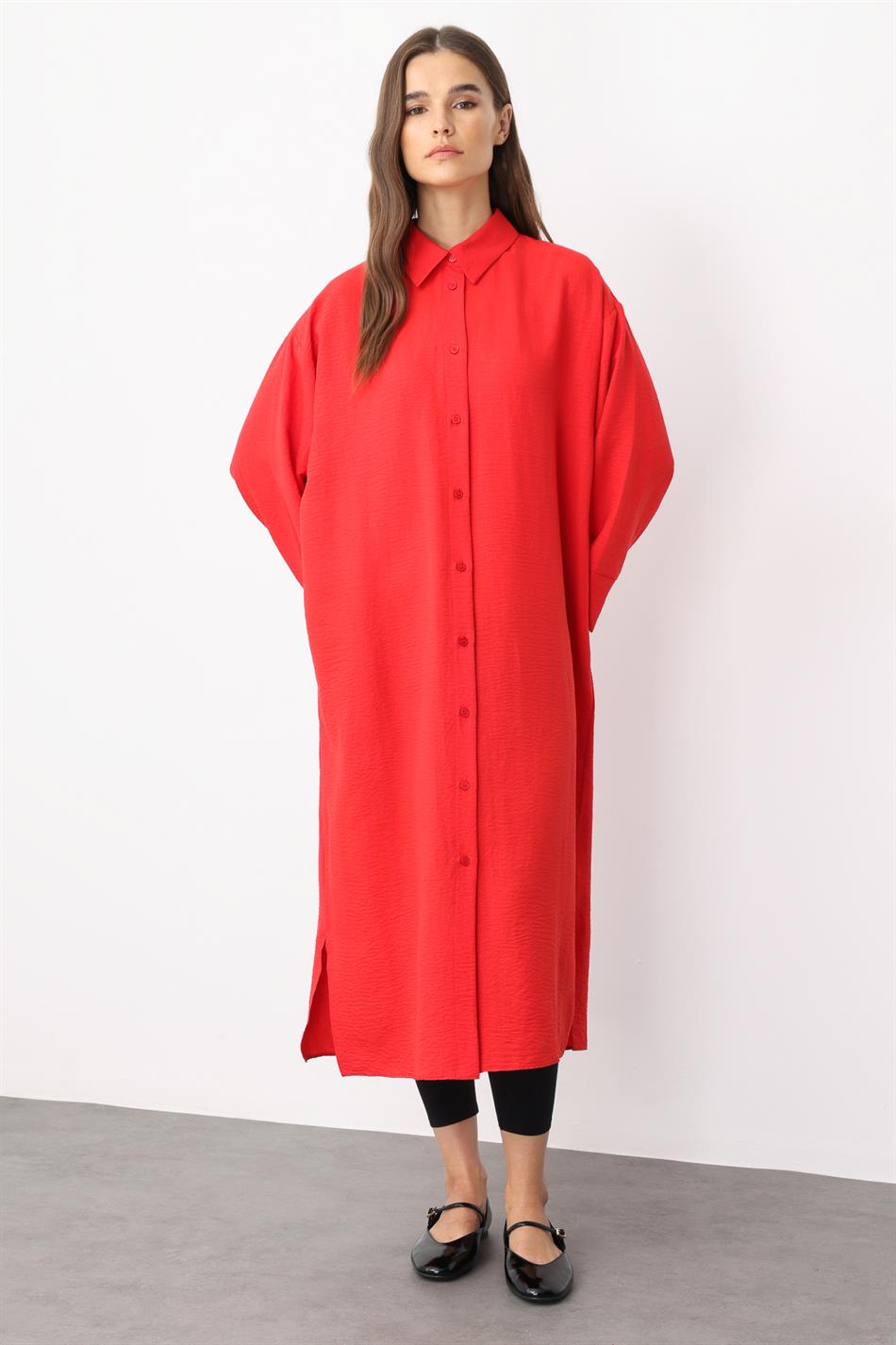 Forall Seidenstoff: Bequeme und leichte, zeitlose Sportjacke – Koralle