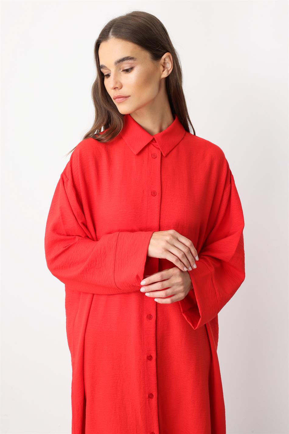 Forall Seidenstoff: Bequeme und leichte, zeitlose Sportjacke – Koralle