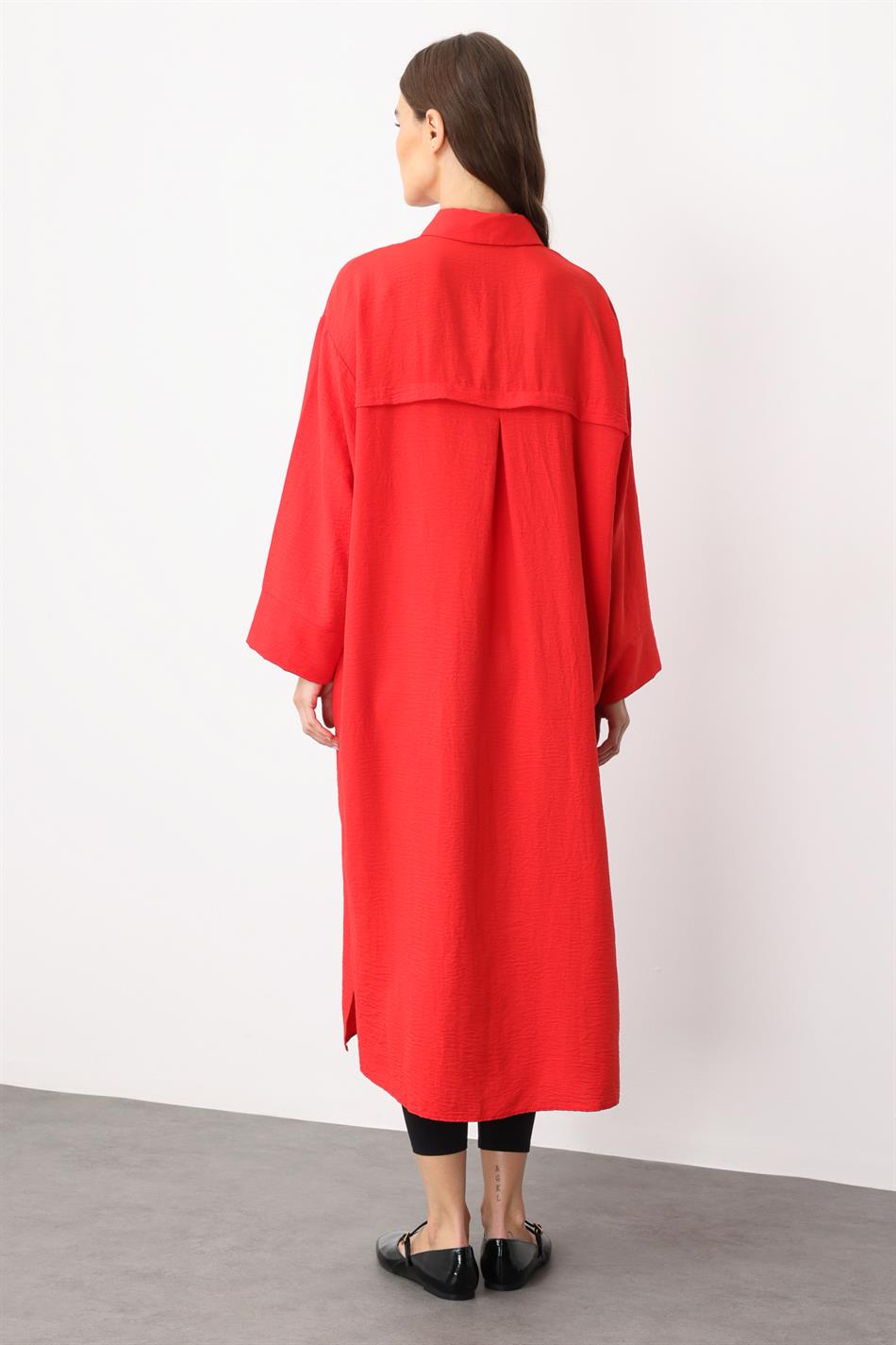 Forall Seidenstoff: Bequeme und leichte, zeitlose Sportjacke – Koralle