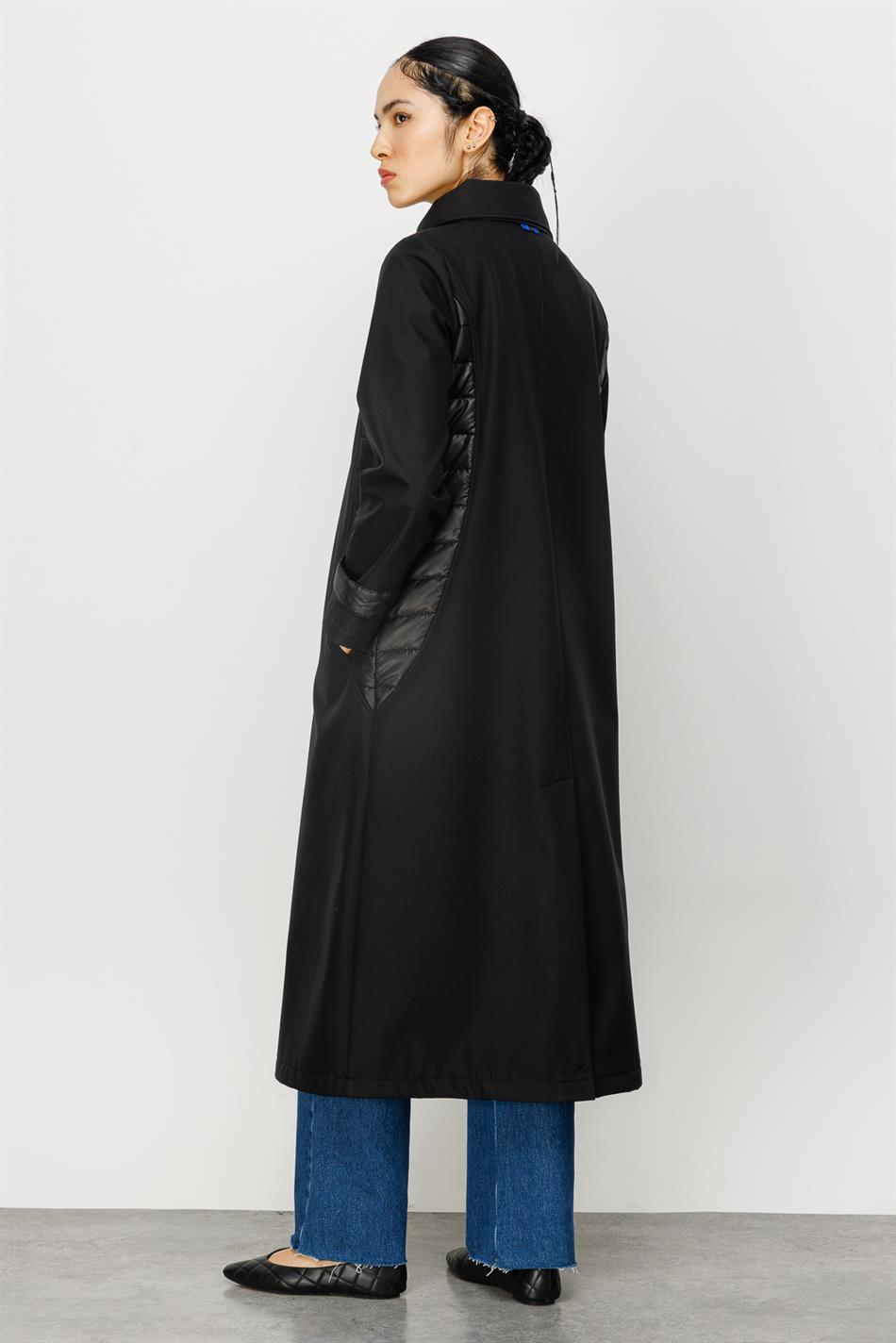 Comfort Sport Jas Met Fleece Gevoerde Stof Aan De Binnenkant Garnil Topper-Zwart
