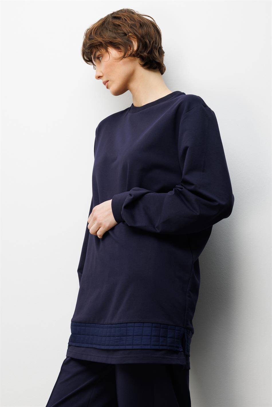 JKR Garni Detaylı Örme Pantolon Kombinli Takım-Laci