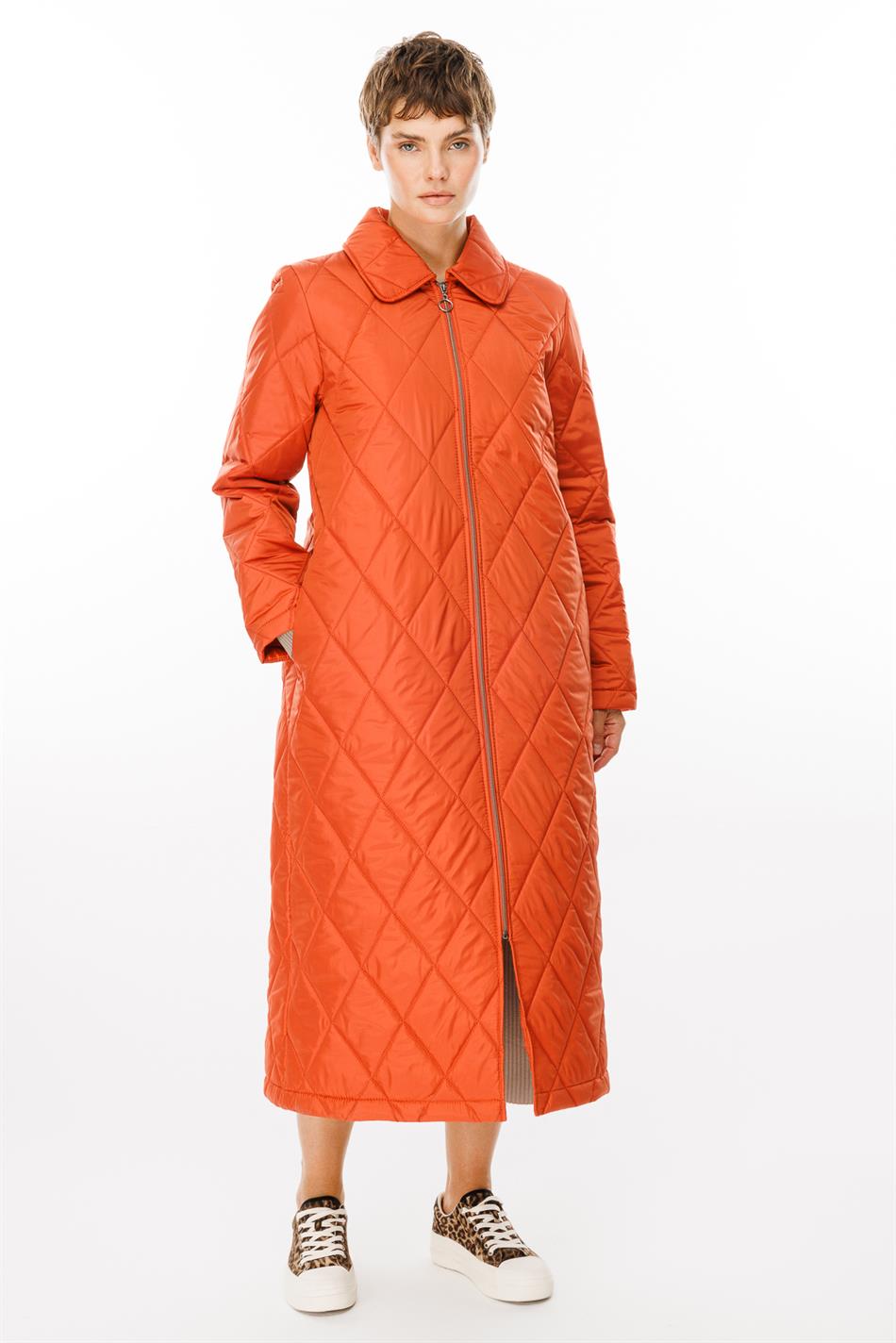 Paris Lichtgewicht, met vezels geïsoleerde lente trenchcoat - TILE