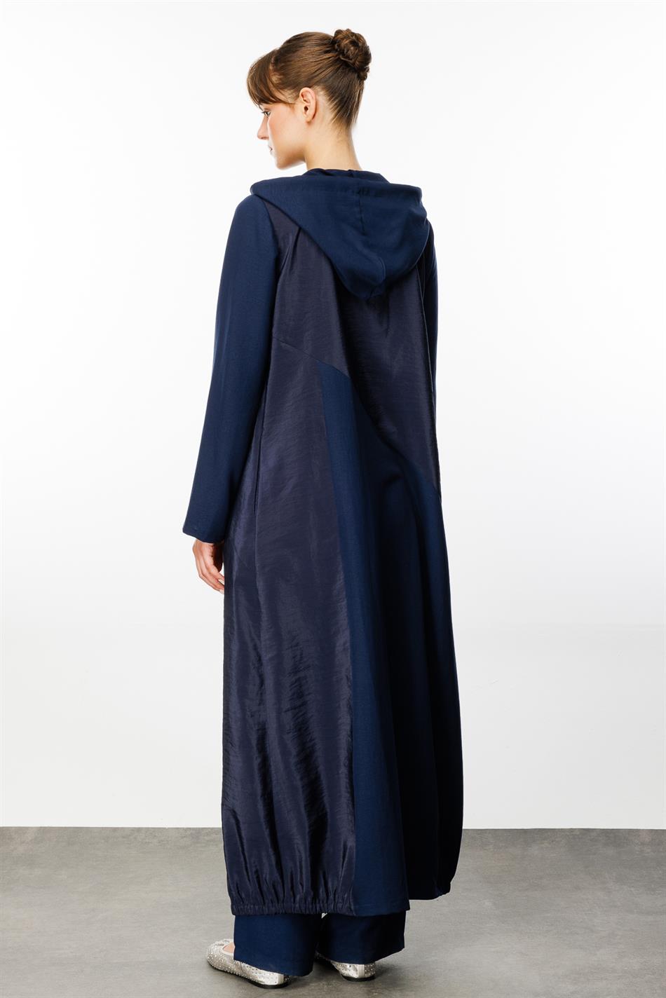 PERCHE İnce İpekçe Dokulu Hafif  Kap Ferace-Laci