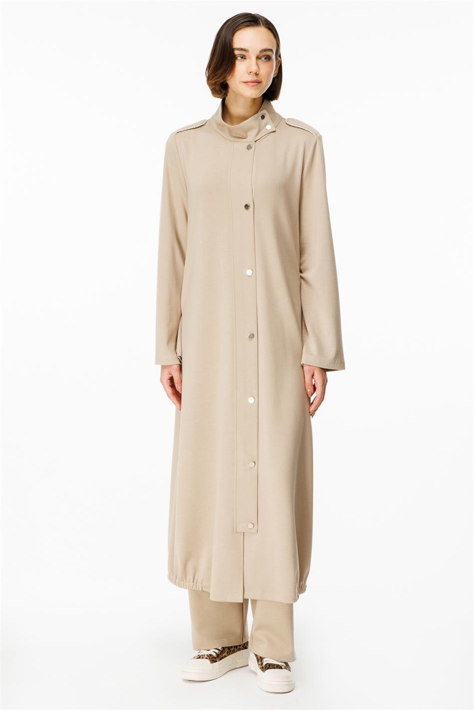 Casus Əl İşi Bias Bağlayıcı Daş Bəzəkli Trikotaj İdman Uzun Qapaq Daşı