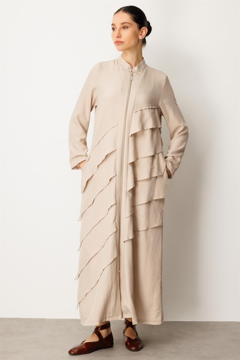 Volan İpekçe Kap Ferace-Taş