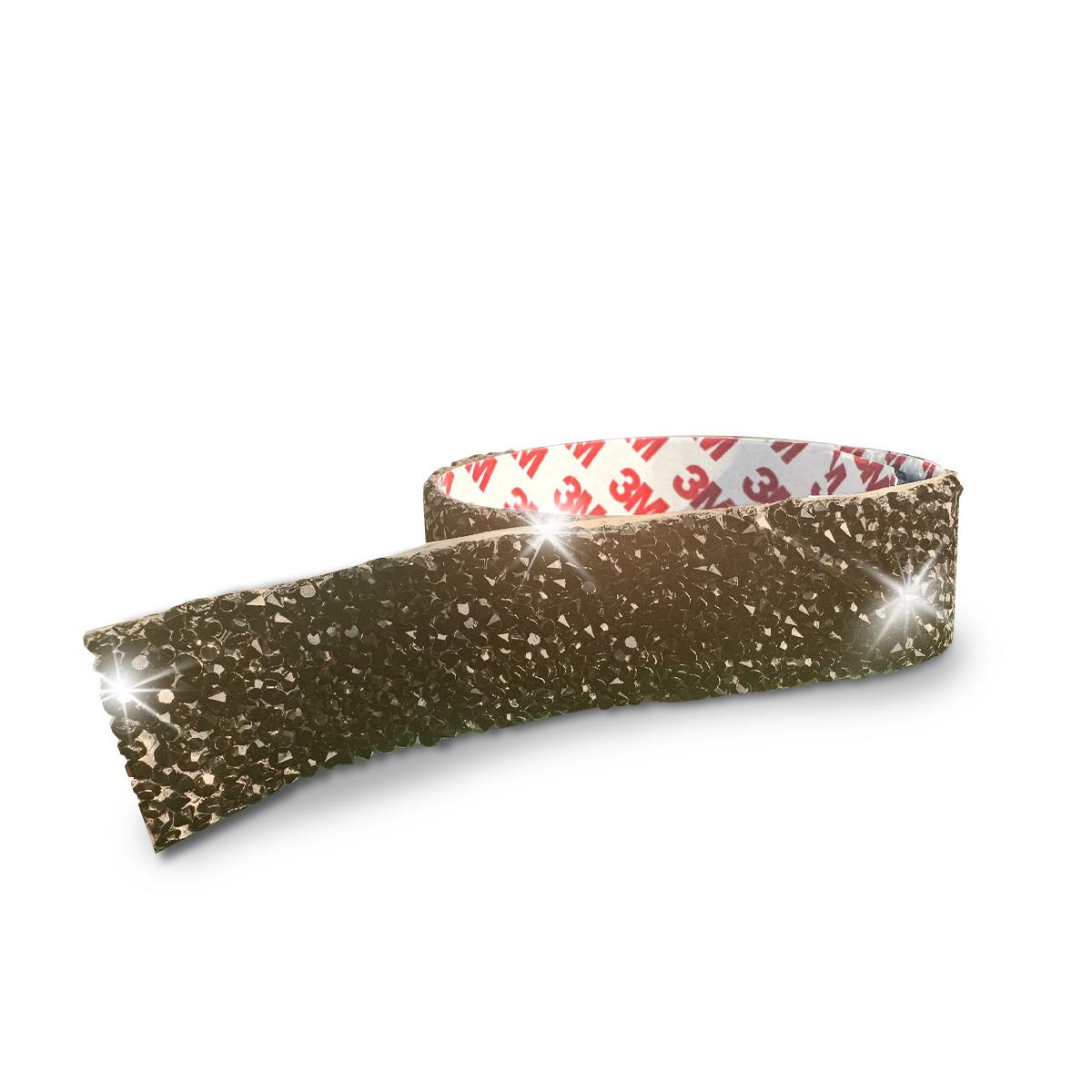 Boss TapeHobi MalzemeleriBej Taşlı Yapışkanlı Bant En:2,5cm Boy:40cm
