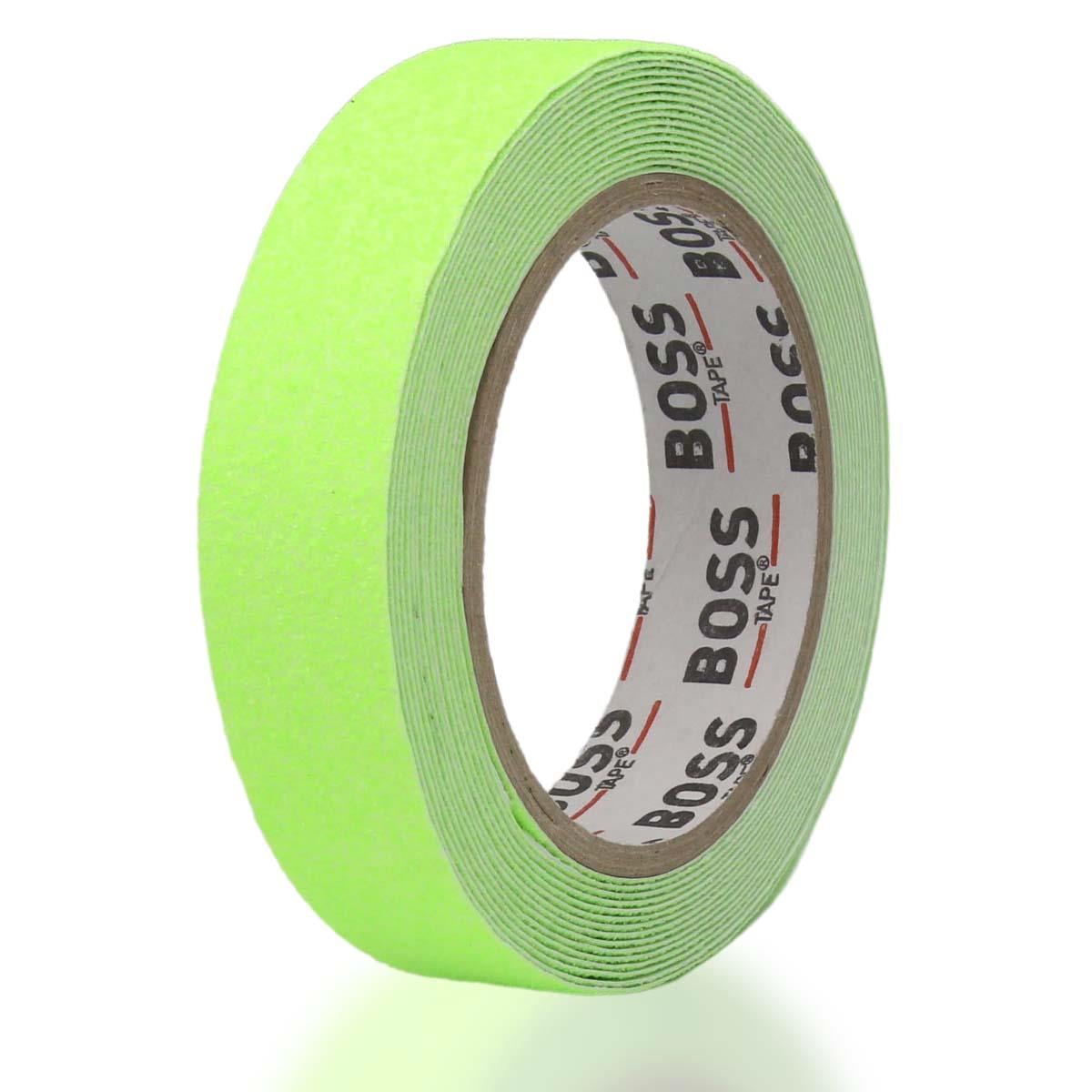 Boss TapeÇift Taraflı BantlarFosforlu Zemin Merdiven Kaydırmaz Bant En:25mm Boy:5mt 