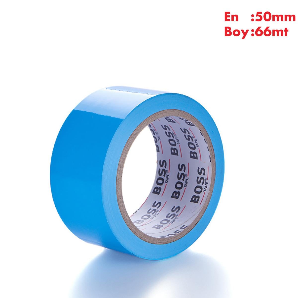 Boss TapeÇift Taraflı Bantlarİz Bırakmayan Kopmayan Paketleme Bandı En:50mm Boy:66mt