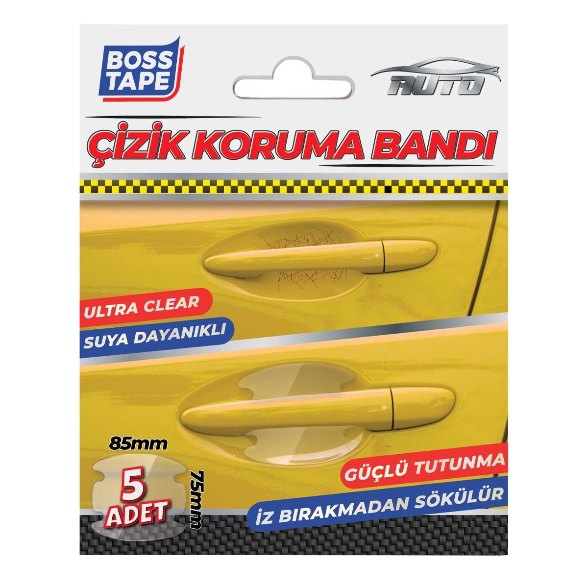Boss TapeOto AksesuarOto Kapı Bagaj Çizik Koruma Bandı