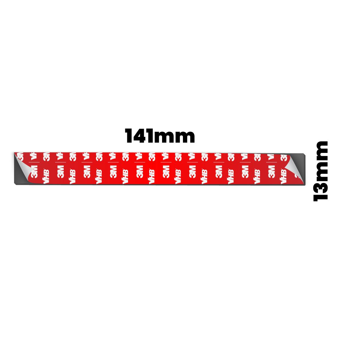 3MElektrik Bantları3M VHB Çok Güçlü Çift Taraflı 250 adet Hazır Kesim141mmx13mm