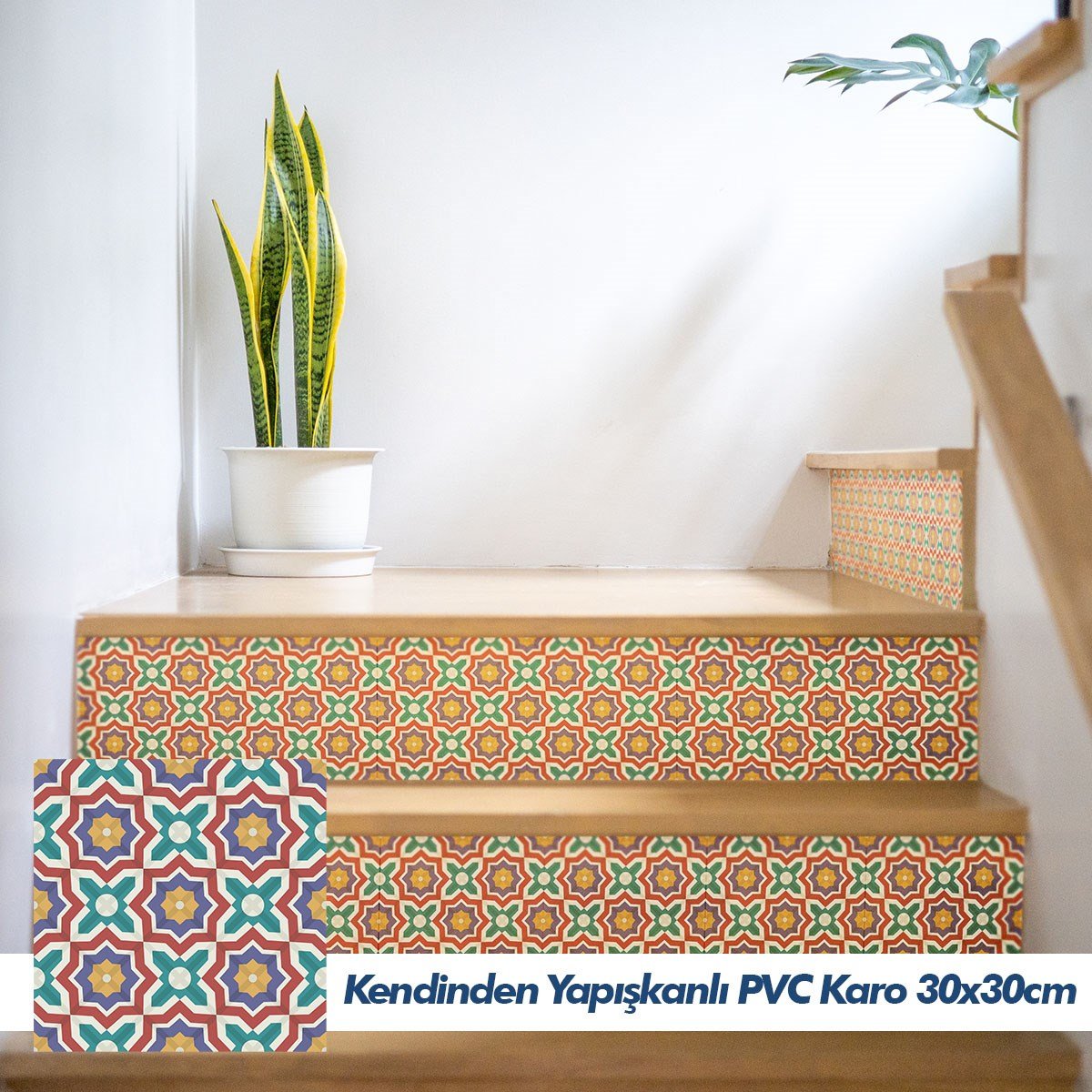 Boss 4 Adet PVC Karo Moroccan 30x30cm (0,36 m²)