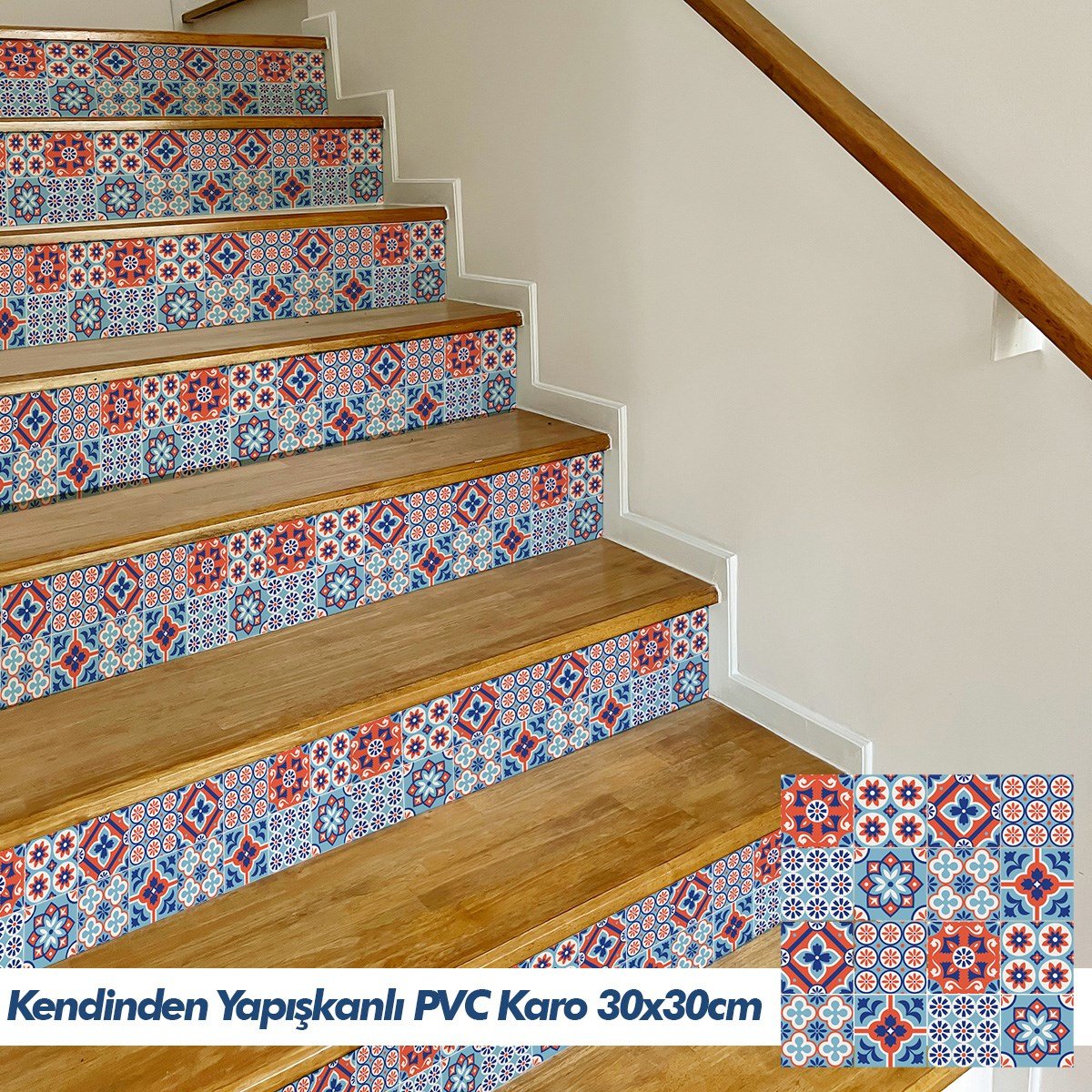 Boss 4 Adet PVC Karo Portugal 30x30cm (0,36 m²)