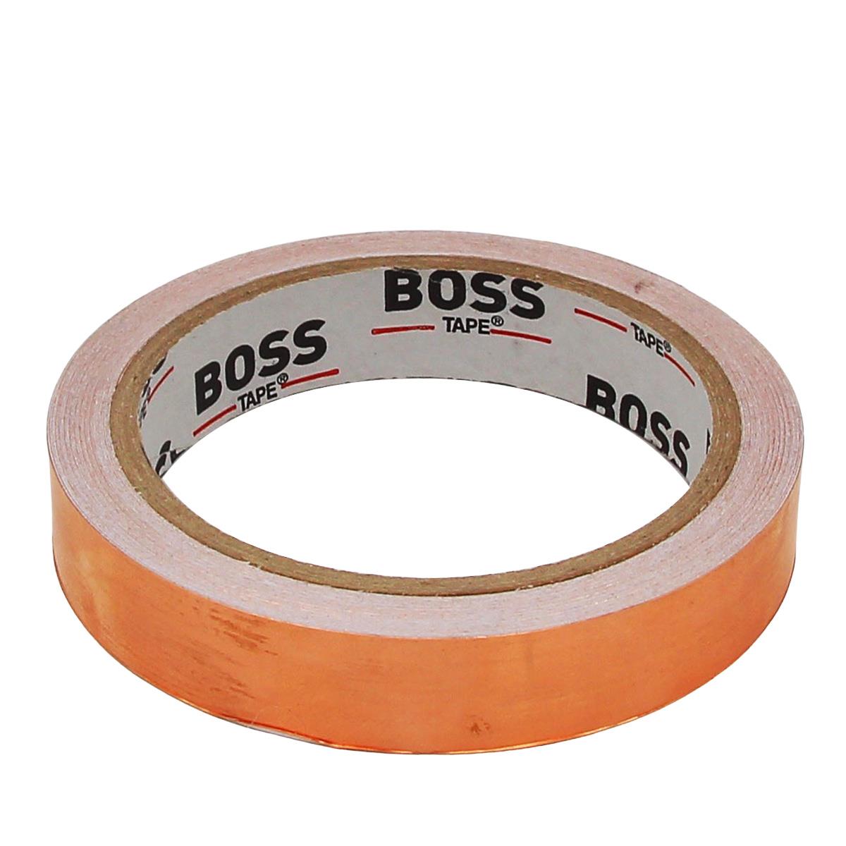 Boss TapeYapıştırıcıBantlarYapışkanlı Bakır Bant En:18mm Boy:10mt