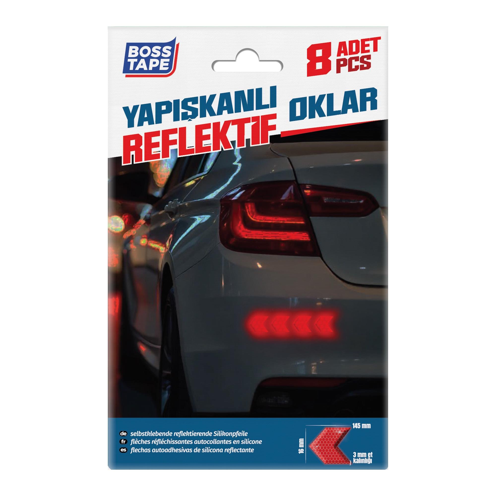 MarkasızKategorisizAraç Reflektif Beyaz Araba Kapı Kenar