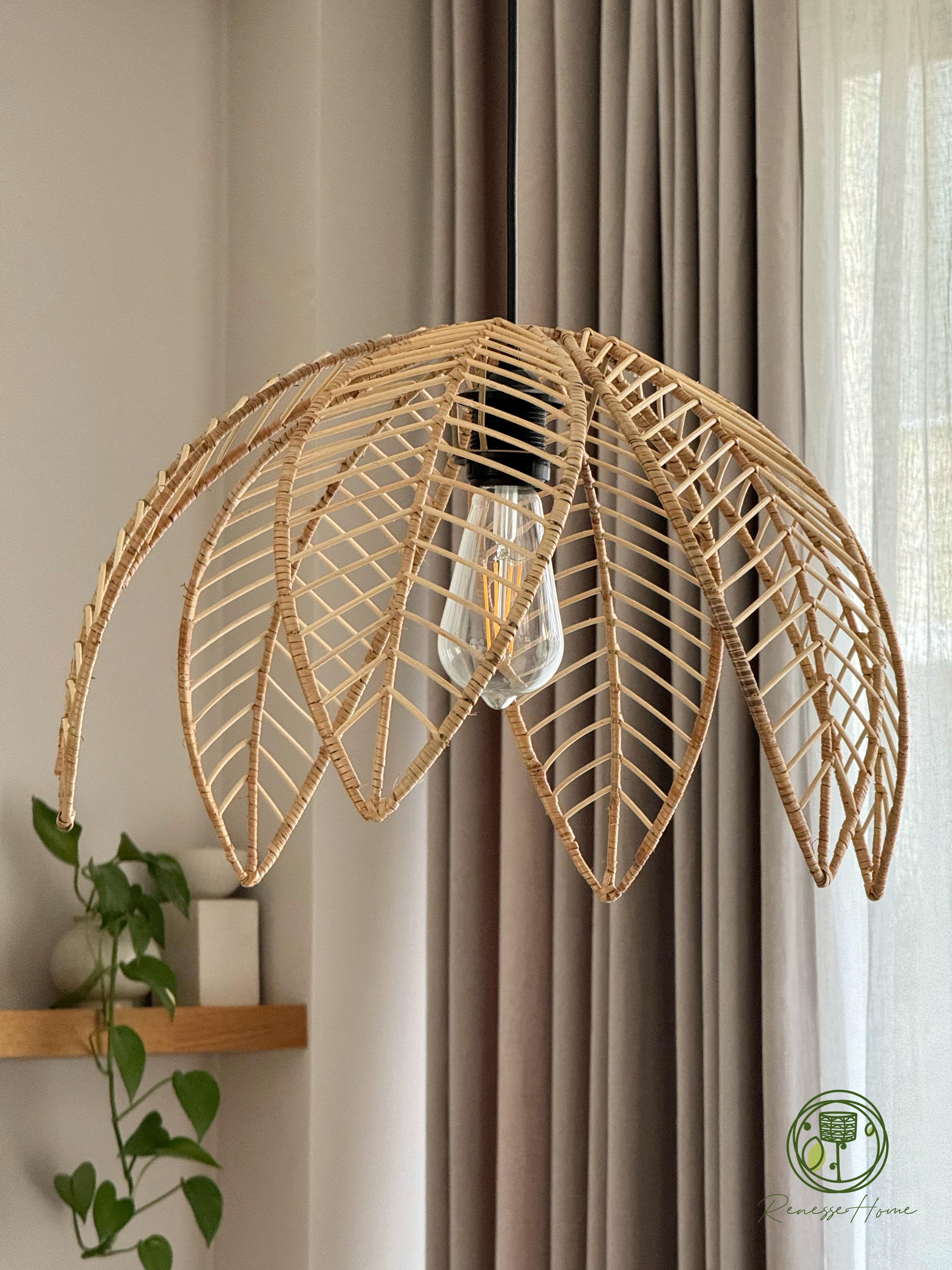 Agadir El Yapımı Rattan Sarkıt & Avize