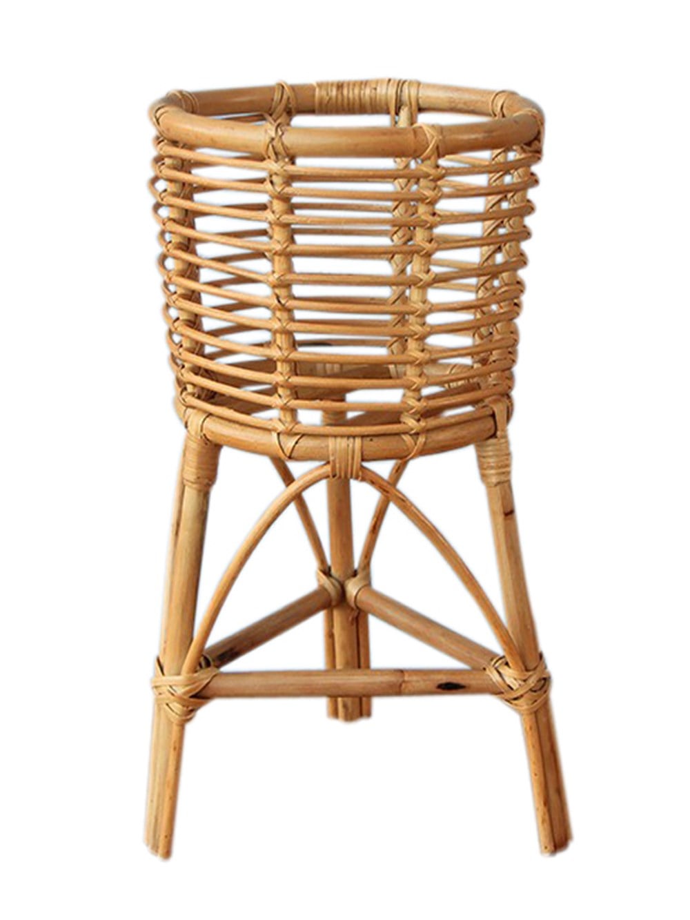 Lagos El Yapımı Rattan Çiçeklik