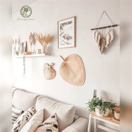 Liberya El Yapımı Palmiye Duvar Dekoru (Tek Büyük Boy)