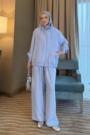Elegance Üçlü Takım Mavi