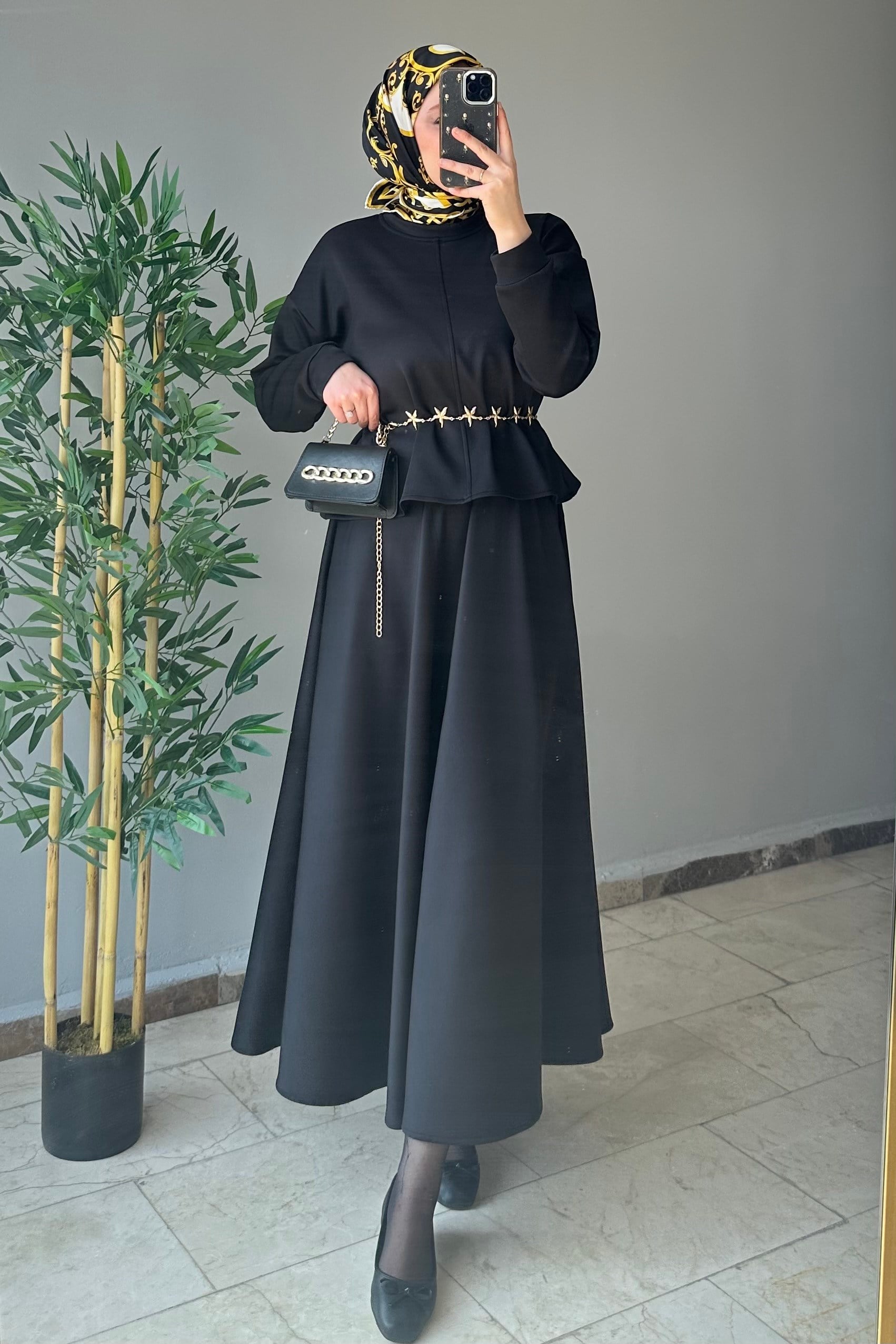 Arya Etekli Takım Siyah