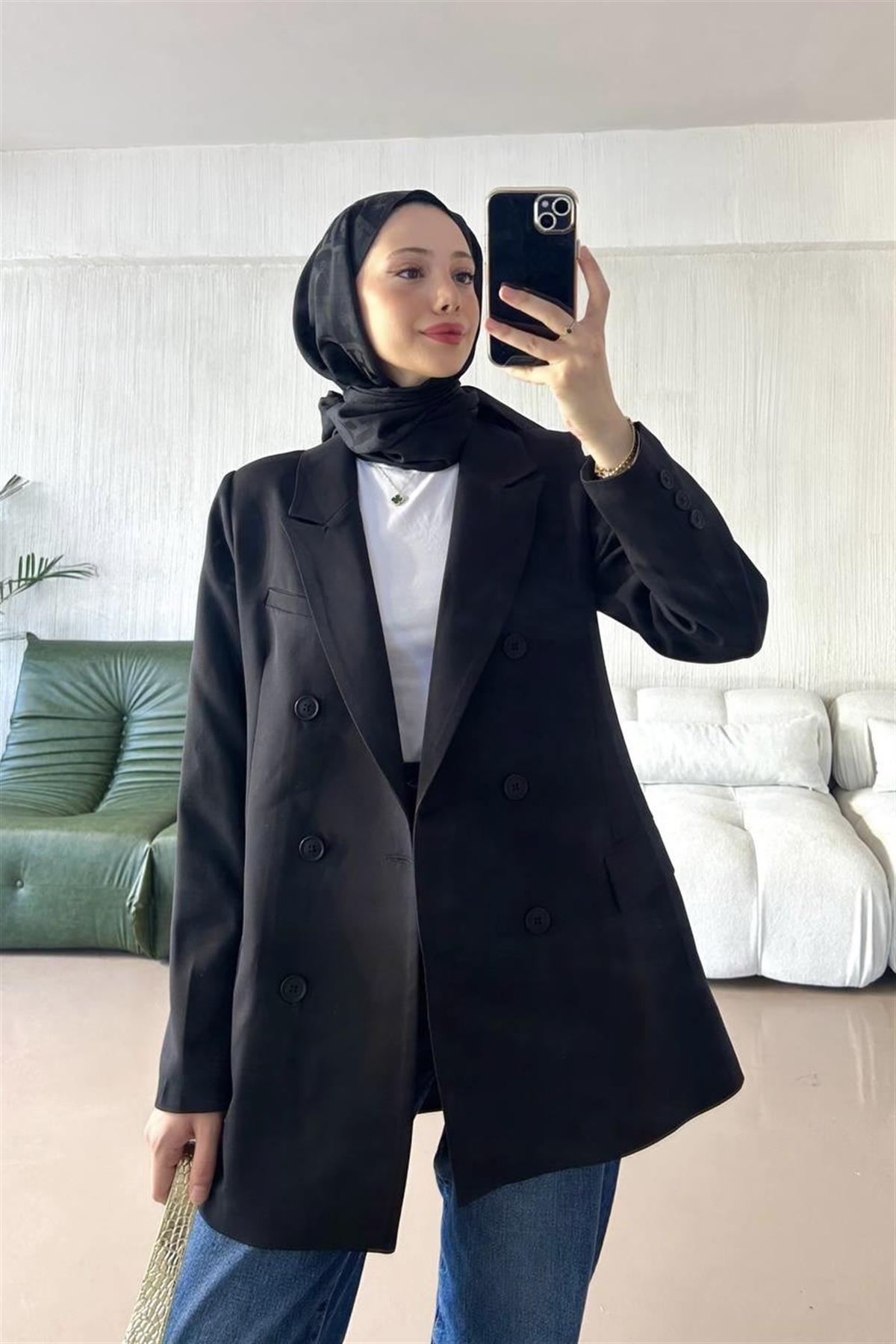 Blazer Ceket Siyah