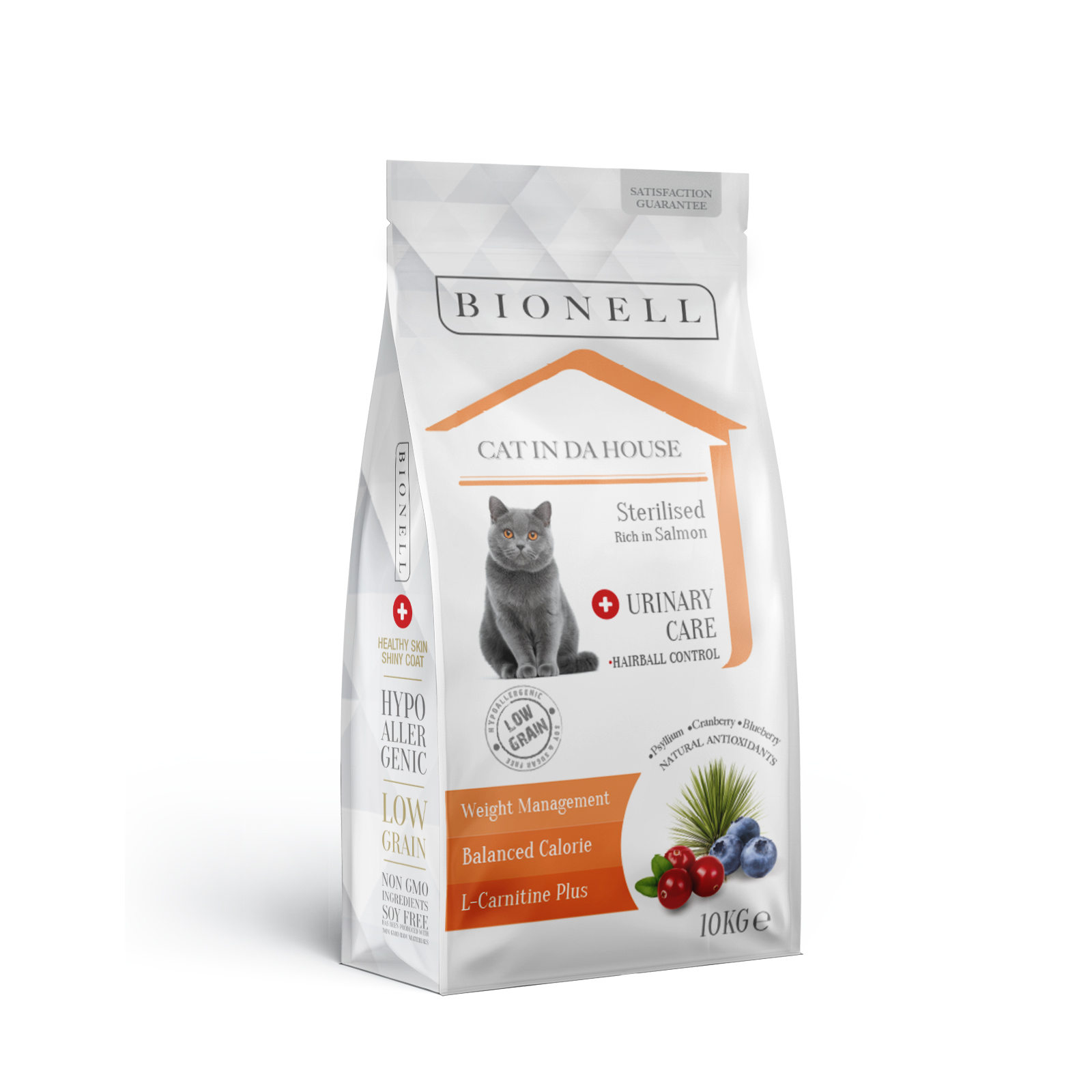Bionell Sterilised Somonlu Kedi Maması 10 kg