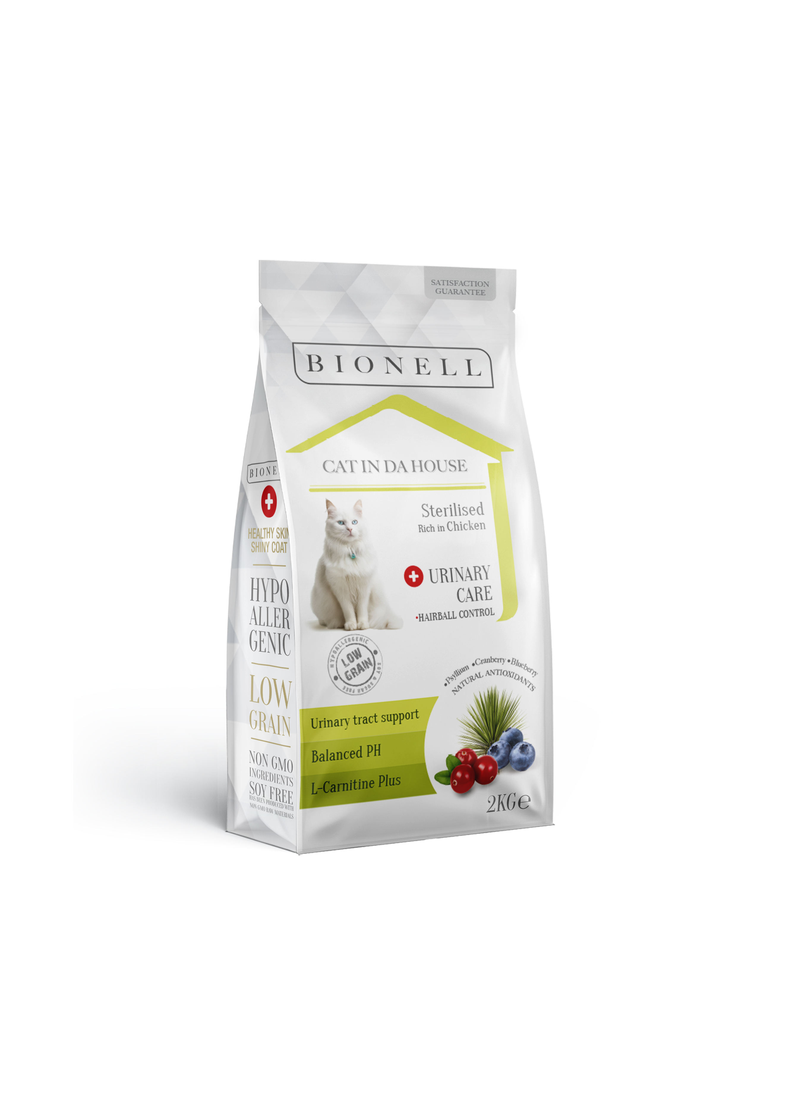 Bionell Sterilised Tavuklu Kedi Maması 2 kg