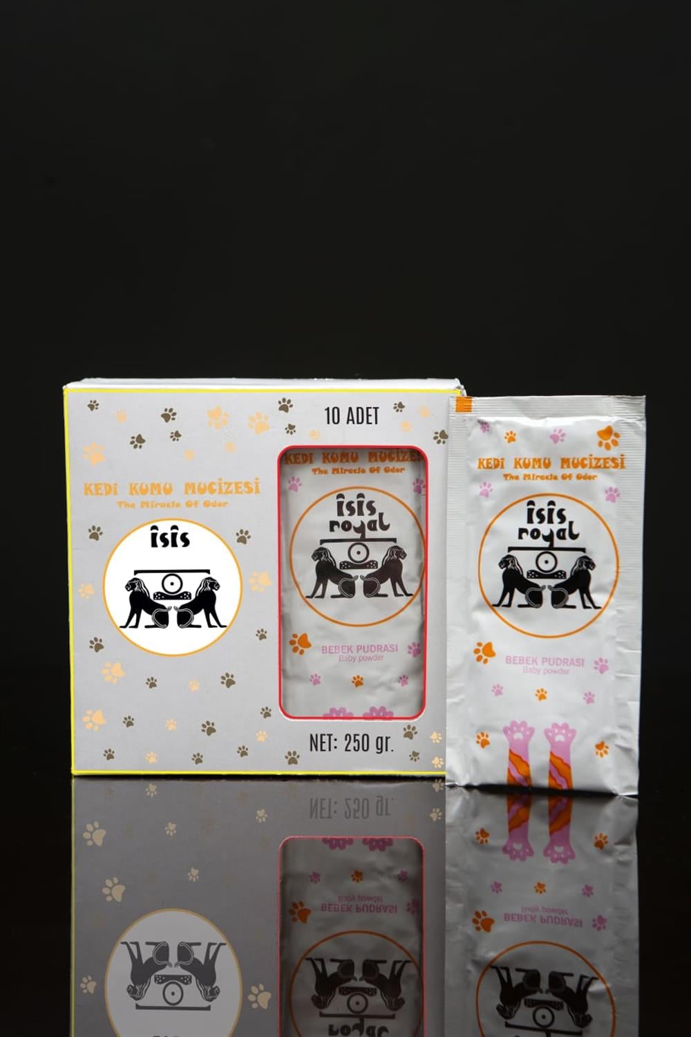 İsis Royal Kedi Kumu Koku Giderici Bebek Pudrası 