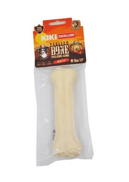 Kiki Excellent Beyaz Pres Kemik Sığır Derisinden Tekli Paket 15 cm