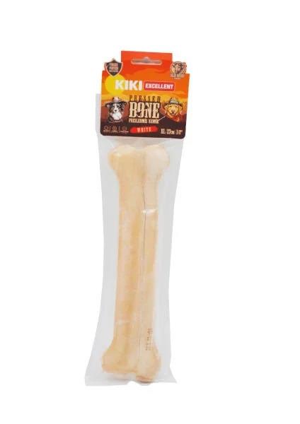 Kiki Excellent Beyaz Pres Kemik Sığır Derisinden Tekli Paket 27 cm