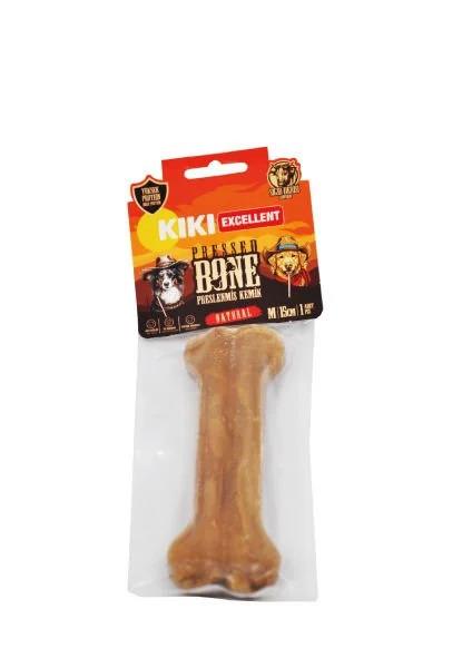 Kiki Excellent Naturel Pres Kemik Sığır Derisinden Tekli Paket 15 cm