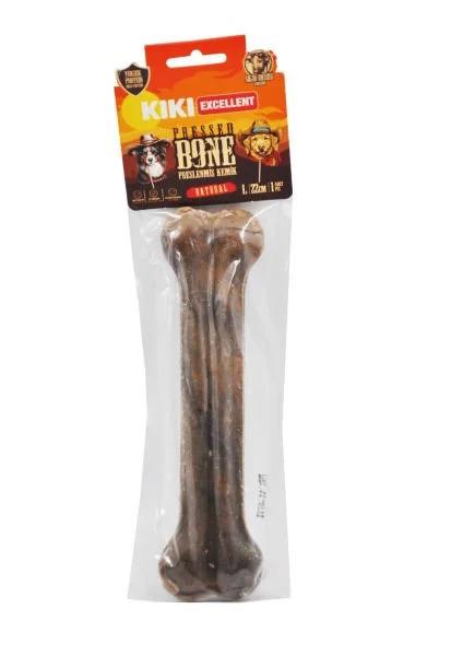 Kiki Excellent Naturel Pres Kemik Sığır Derisinden Tekli Paket 22 cm