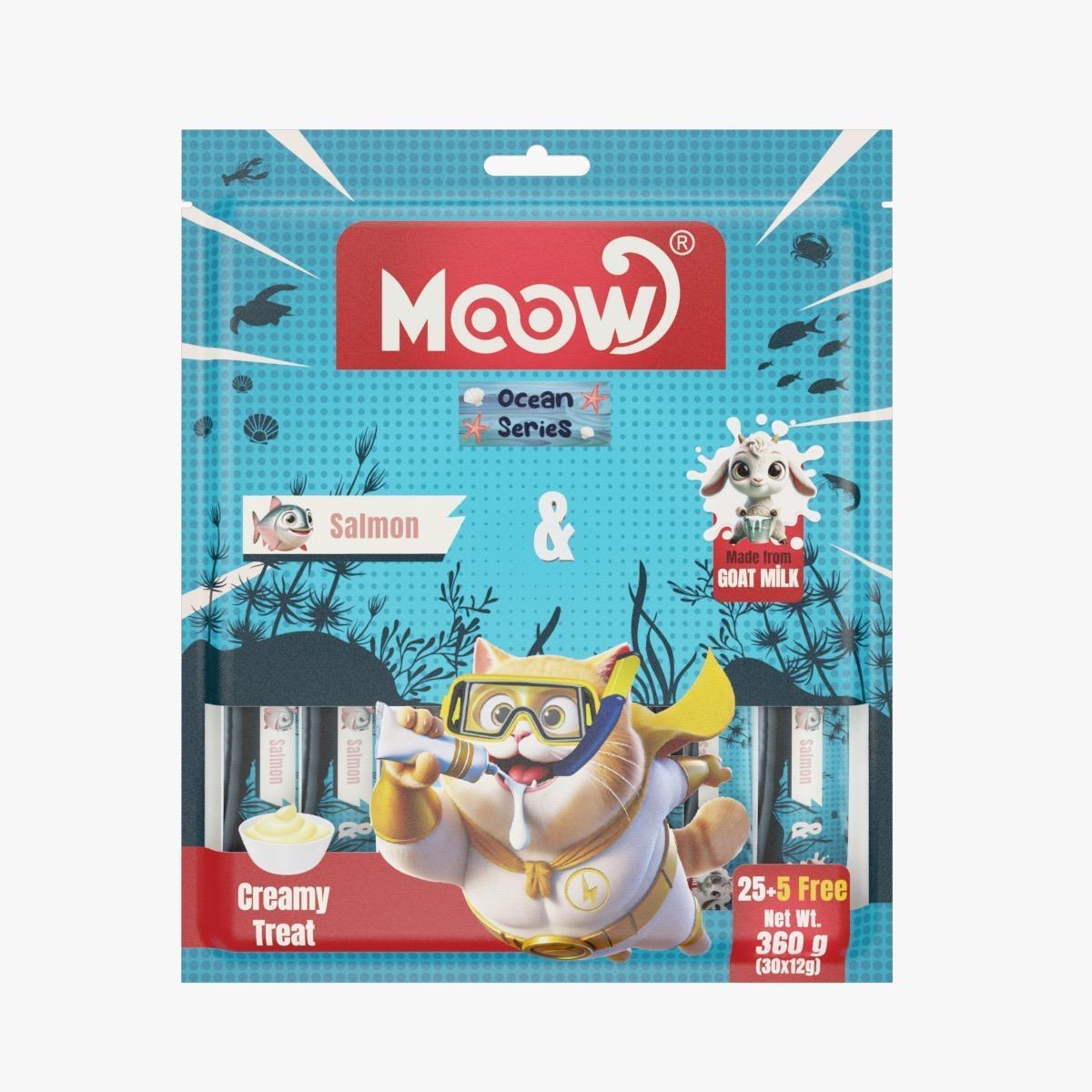 Moow Somonlu & Keçi Sütlü Krema 30'lu