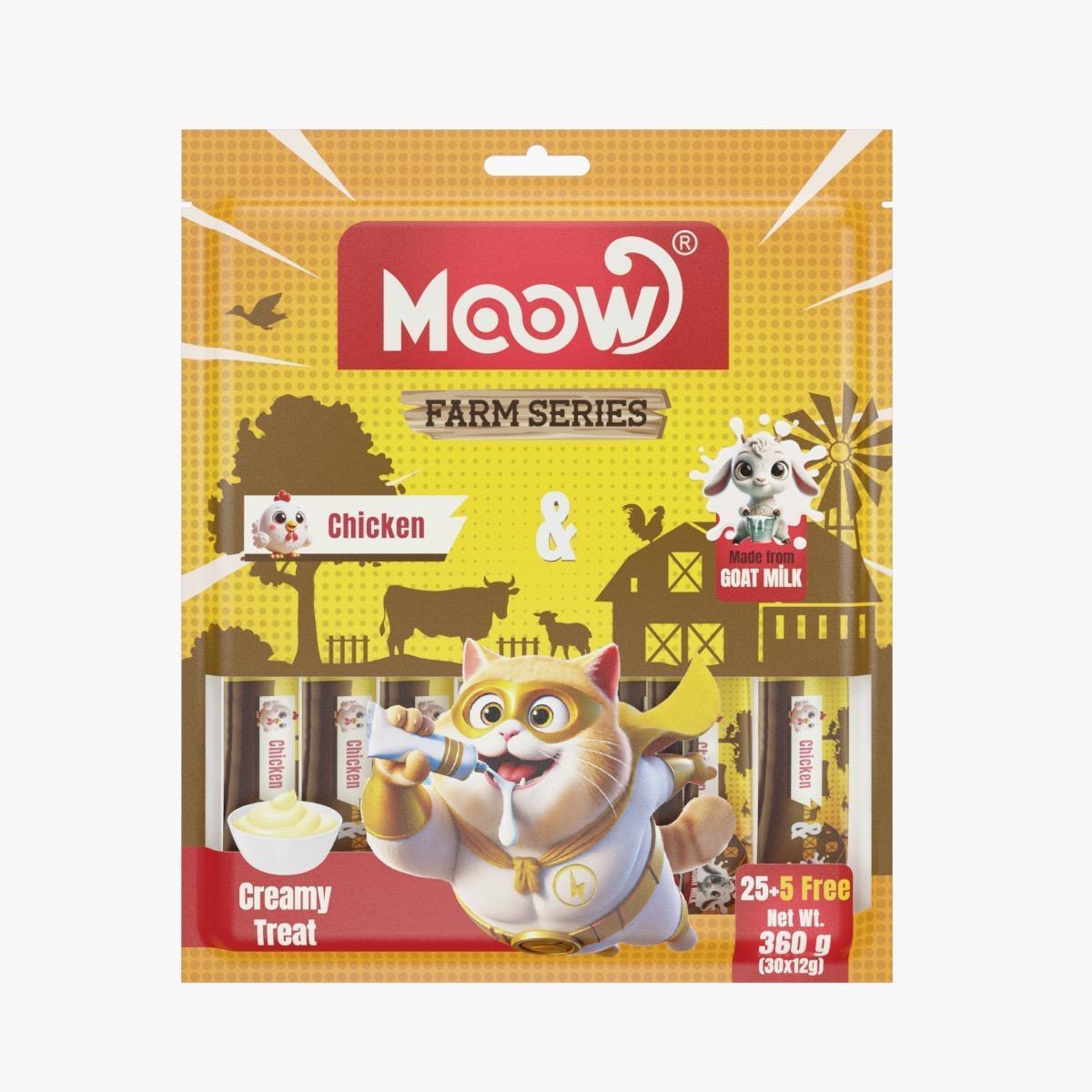 Moow Tavuklu & Keçi Sütlü Krema 30'lu