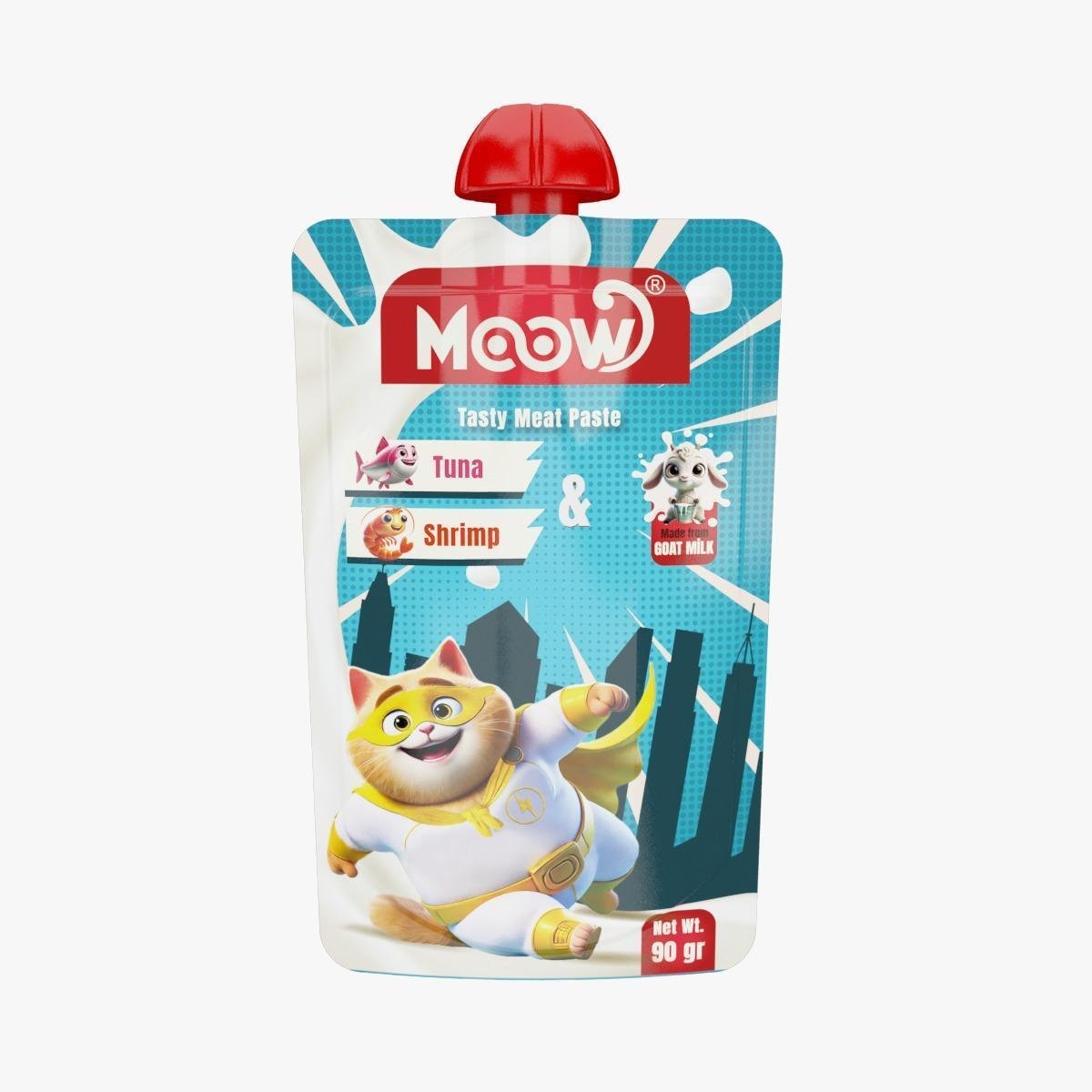 Moow Ton Balıklı & Karidesli & Keçi Sütlü Et Ezme 90 g