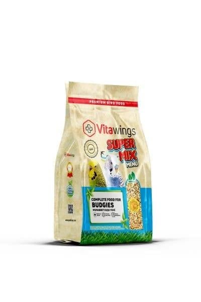 Vitawings Süper Mix Ballı Muhabbet Kuşu Yemi 400 g