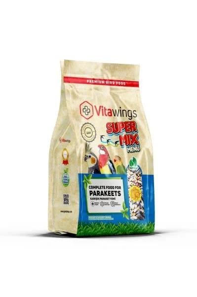Vitawings Süper Mix Paraket Yemi 800 g