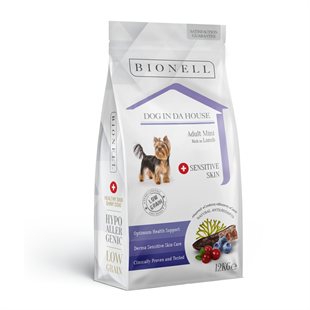 Bionell Mini ve Küçük Irk Yetişkin Köpek Maması Kuzu Etli 12 kg