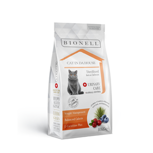 Bionell Sterilised Somonlu Kedi Maması 10 kg