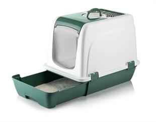 Orta Boy Sürgülü Kapalı Kedi Tuvaleti