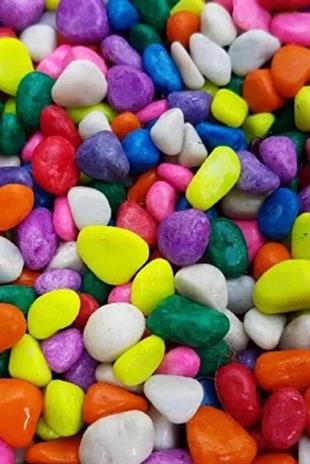 Renkli Akvaryum Çakılı 10 kg
