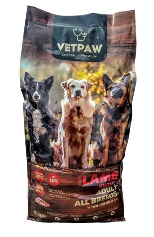 VetPaw Premium Kuzulu Yetişkin Köpek Maması 15 kg