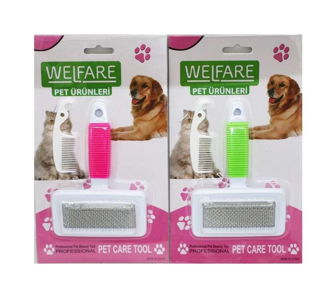 Kedi Köpek 2'li Tarak Seti