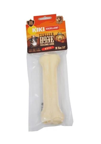 Kiki Excellent Beyaz Pres Kemik Sığır Derisinden Tekli Paket 15 cm
