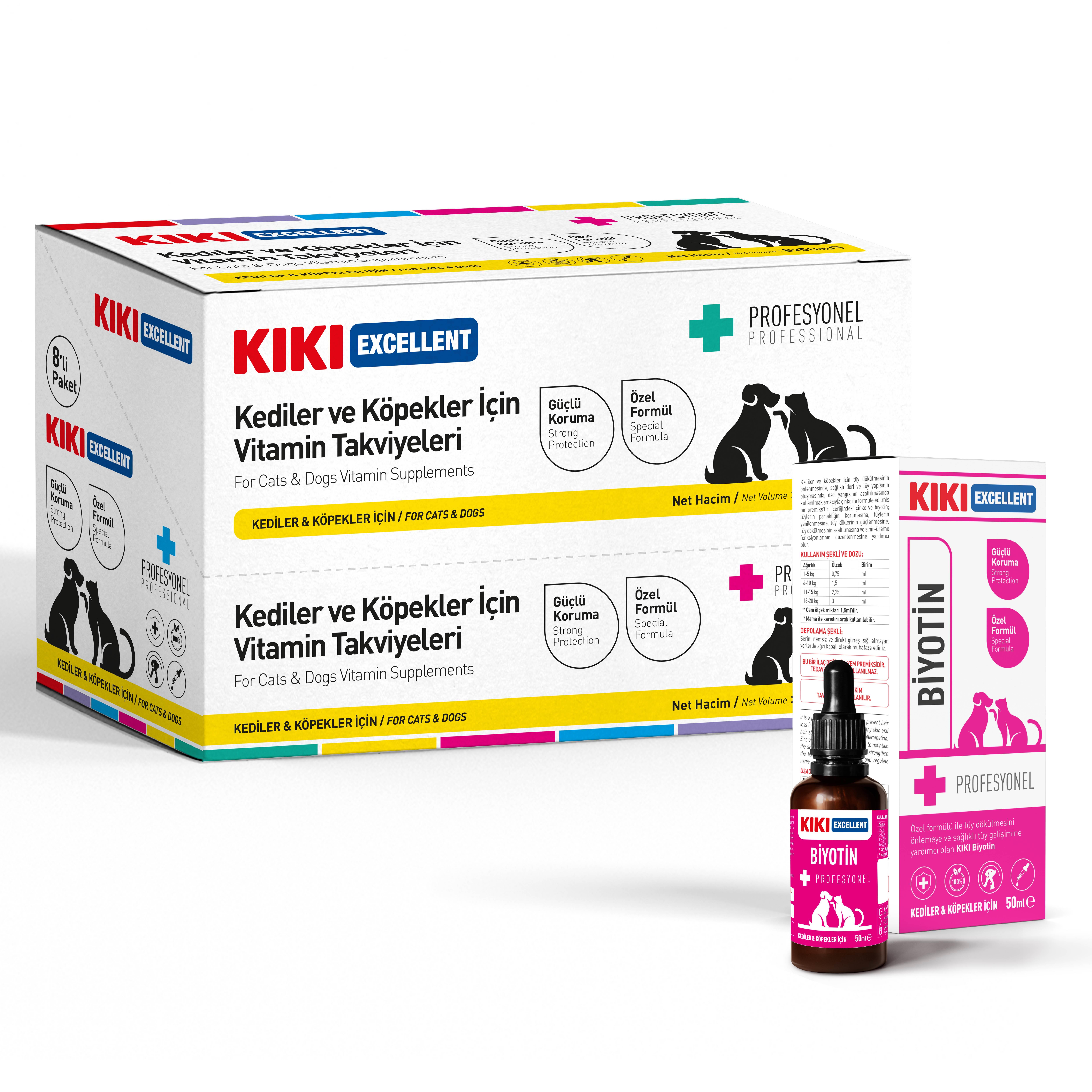 Kiki Excellent Biyotin Şurup 50 ml