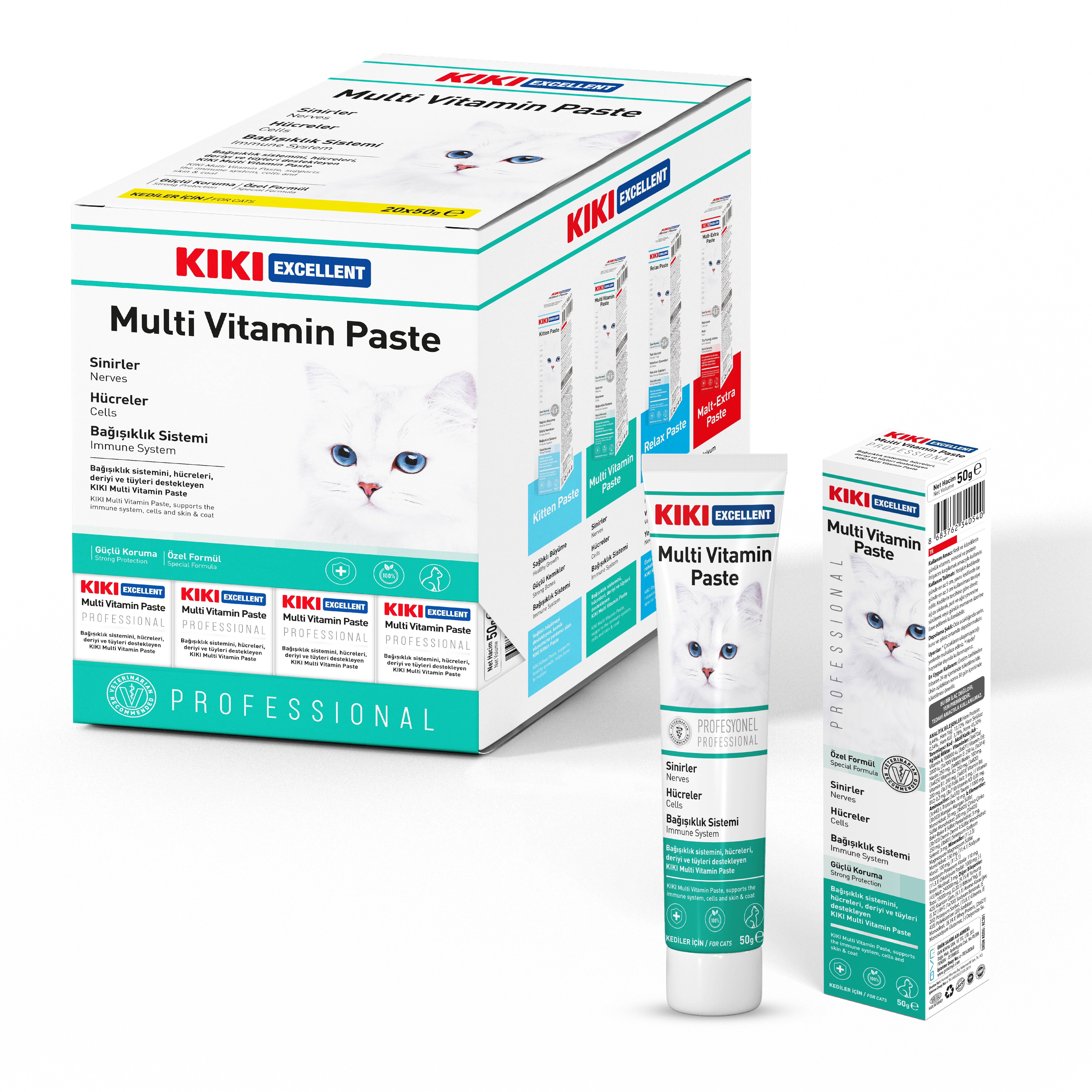 Kiki Excellent Kedi Multi Vitamin Paste 50 g