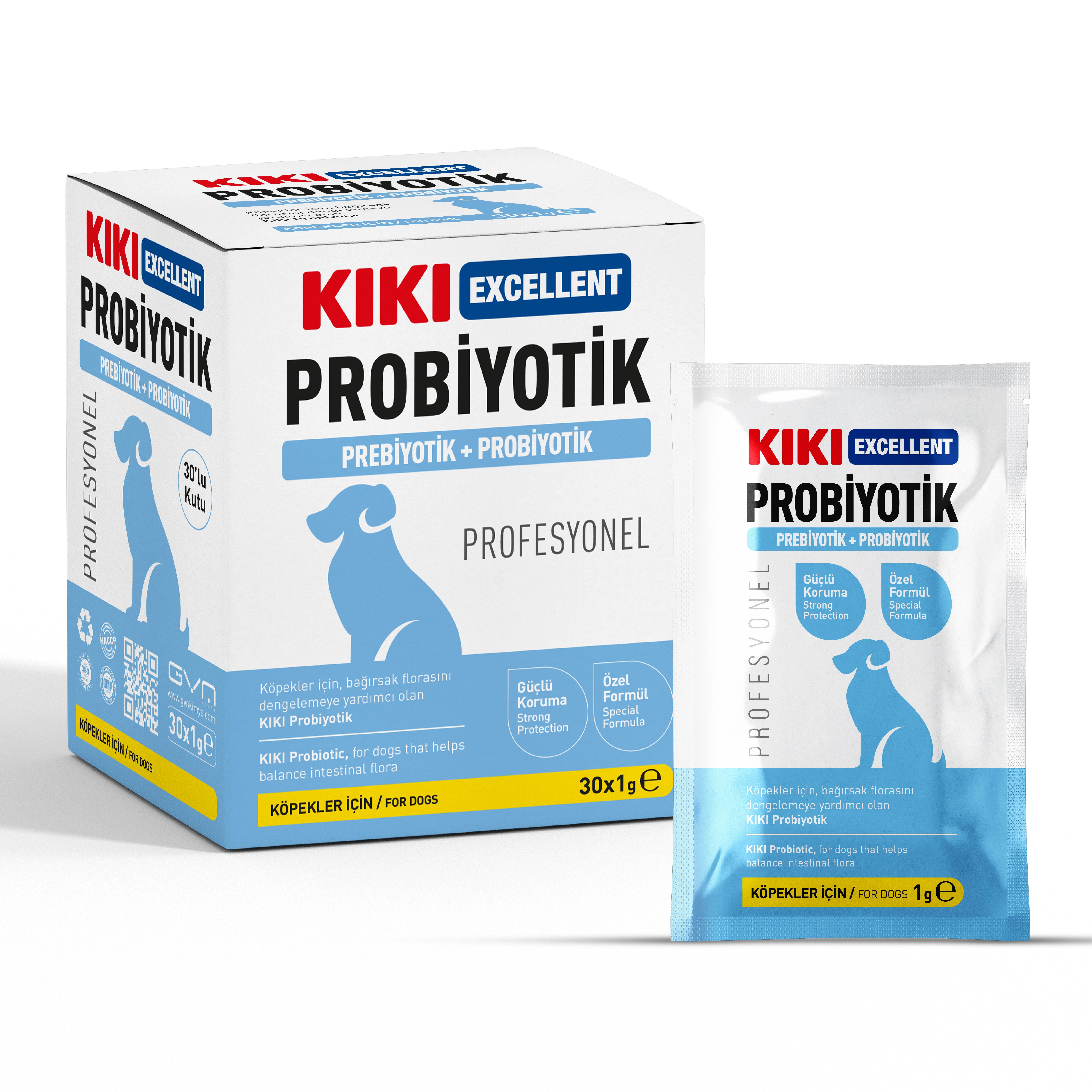 Kiki Excellent Köpek Probiyotik Saşe 1 g * 30 adet