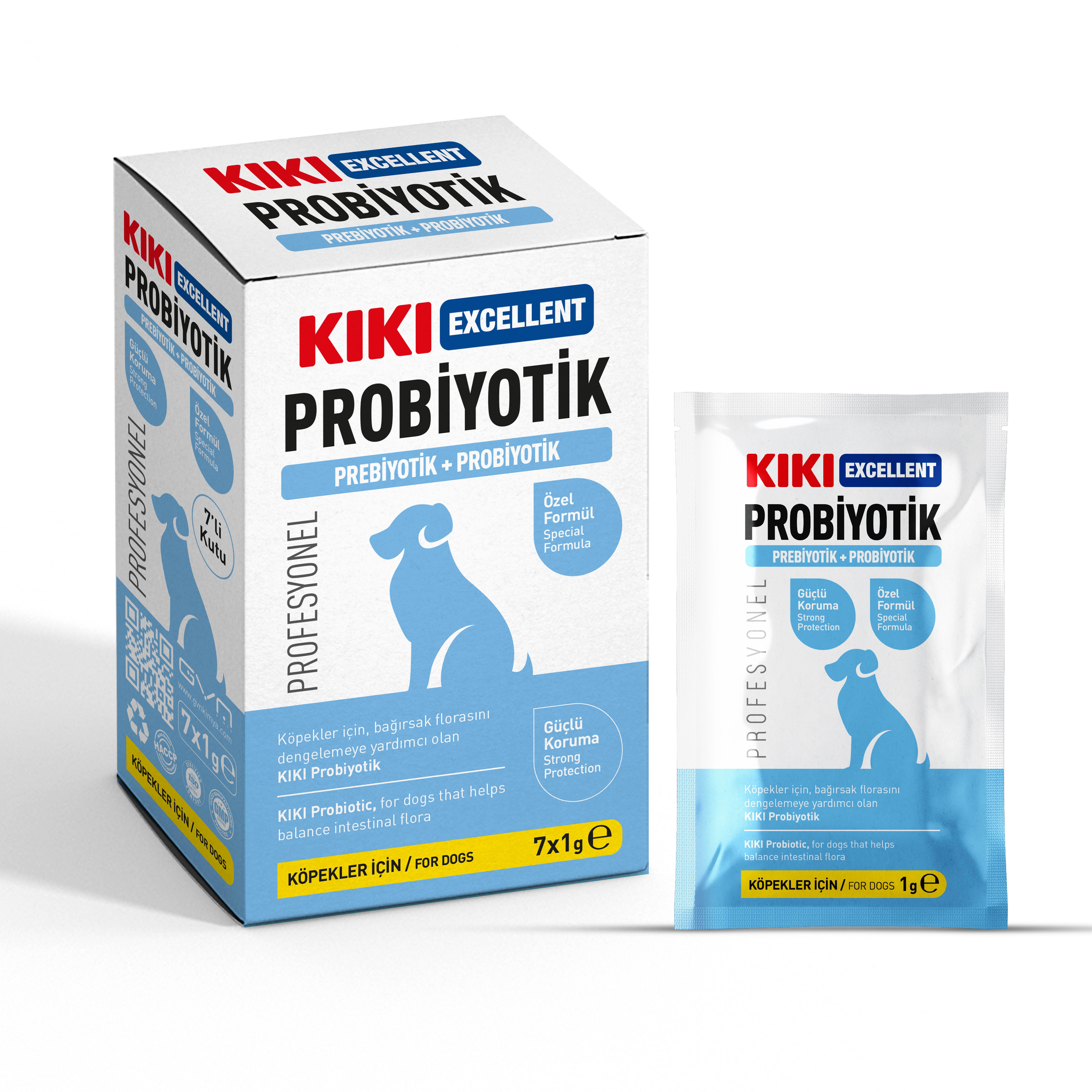 Kiki Excellent Köpek Probiyotik Saşe 1 g * 7 adet