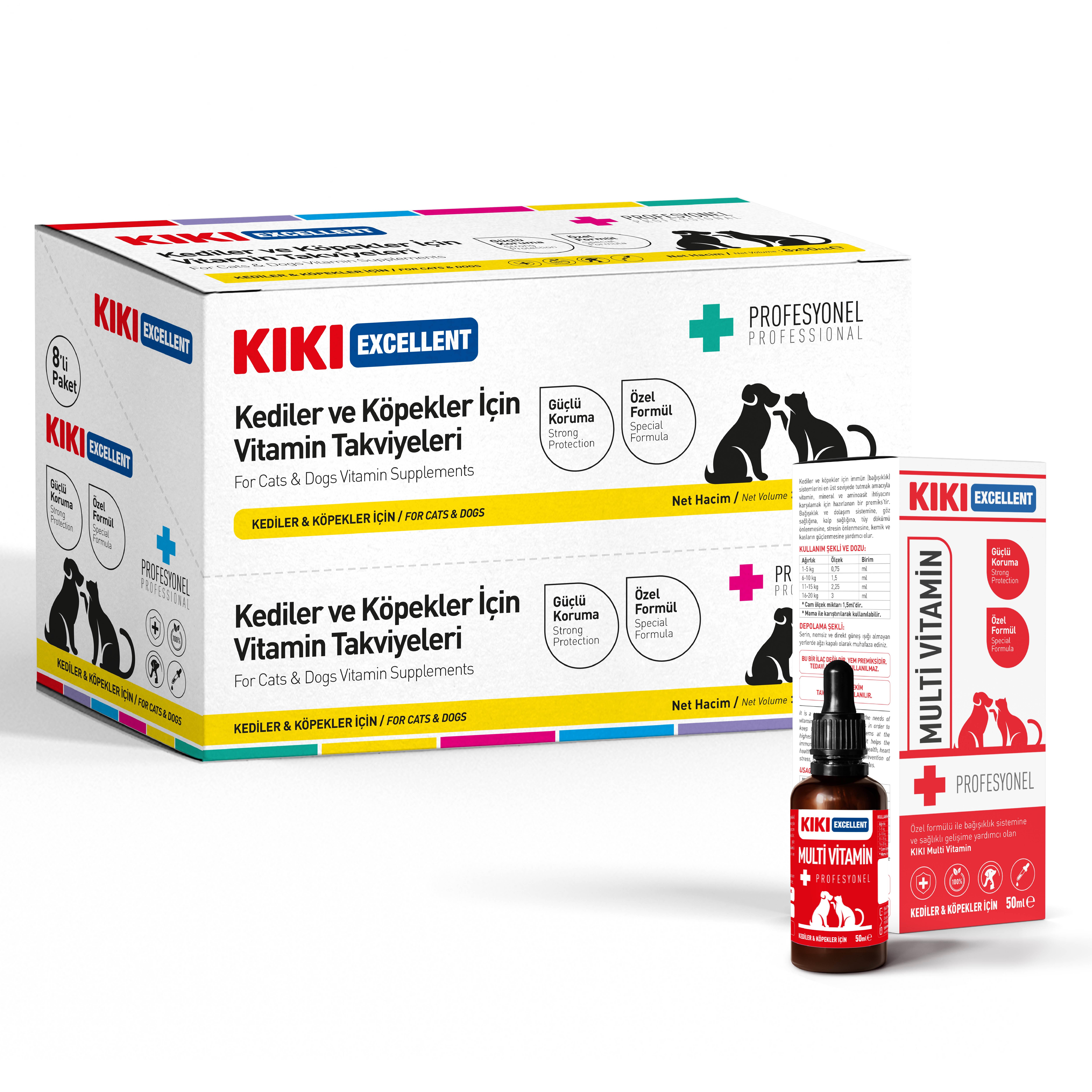 Kiki Excellent Multi Vitamin Şurup 50 ml